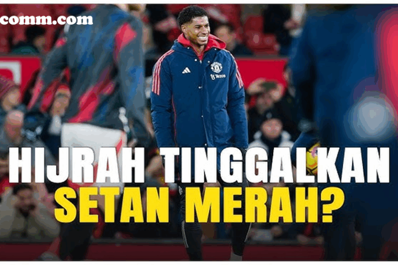 Transfer Mengejutkan! Manchester United Lepas Marcus Rashford